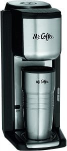 Mr. Coffee- Best Single Cup Coffee Maker with Built-in