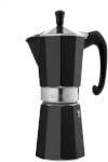 Bellemain Stovetop Espresso Maker Moka Pot (Black, 6 Cup)