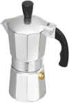 Imusa Aluminum Espresso Stovetop 1-cup Coffeemaker, Silver