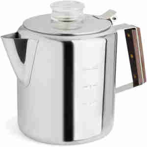 Tops 55704 Rapid Brew Stovetop Coffee Percolator