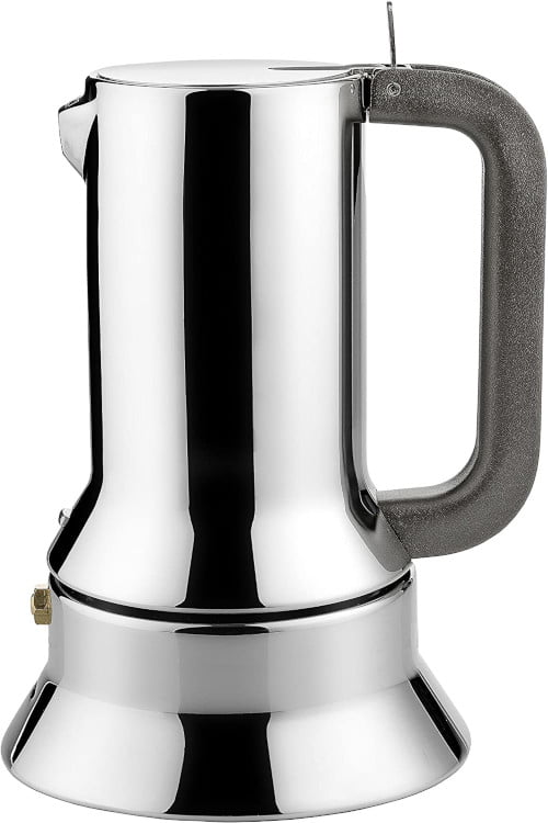 Alessi Espresso Maker 9090 By Richard Sapper, 6 Espresso Cups 