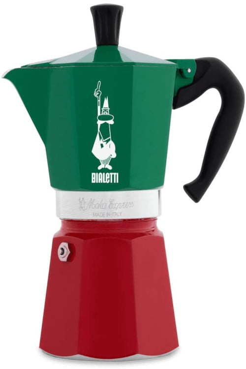 Bialetti Moka Express Tricolor Italia - 6 cups Multicolor