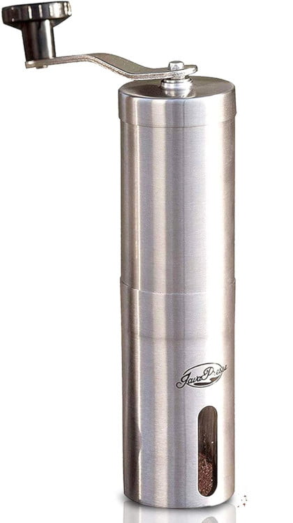 JavaPresse Manual Coffee Grinder with Adjustable Setting