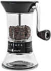 Handground Precision Manual Coffee Grinder Conical Ceramic Burr Mill (Black)