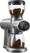 KitchenAid KCG0702CS Burr Coffee Grinder, Contour Silver