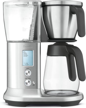 Breville Precision Brewer Glass, Brushed Stainless Steel