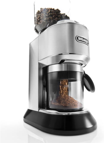 De’Longhi Dedica Conical Burr Grinder With Portafilter Attachment