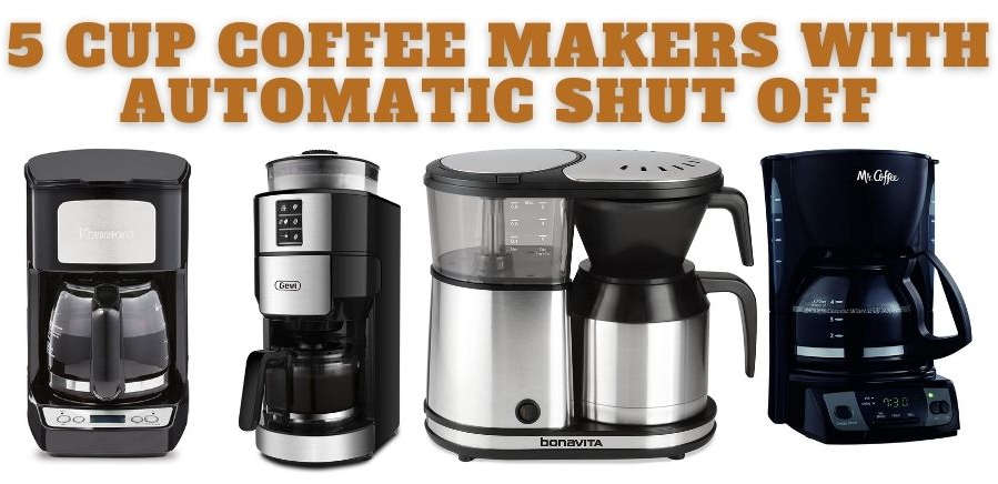 5 Cup Coffee Maker With Automatic Shut Off