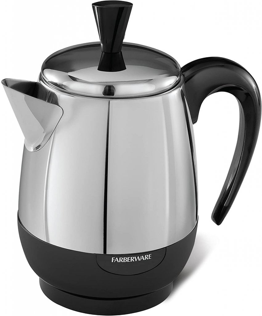 Farberware 2-4-Cup Percolator, Stainless Steel