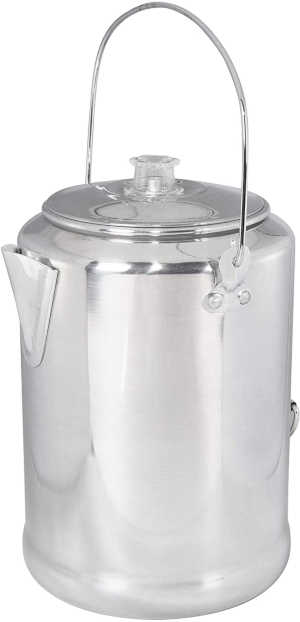 Stansport Aluminum Percolator Coffee Pot