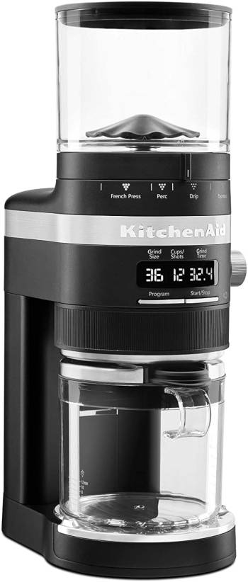 KitchenAid KCG8433BM Burr Coffee Grinder