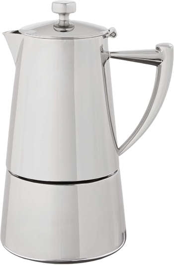 Cuisinox Roma 6-cup Stainless Steel Stovetop Moka Espresso Maker